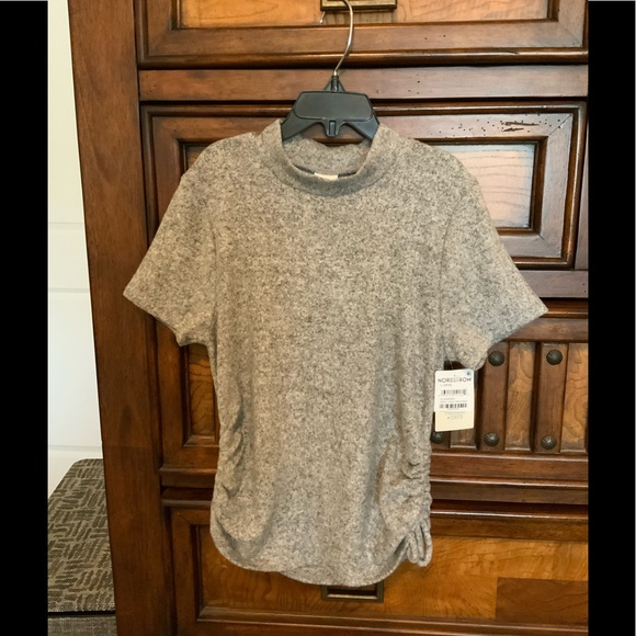 Girls Tucker+Tate Mock Neck Ruched Sweater 10/12 - Picture 1 of 2